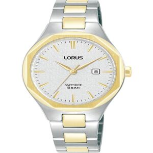 Lorus Reloj clásico para Mujer de Acero Inoxidable Plata-Oro Lorus Reloj clásico para Mujer de Acero Inoxidable Plata-Oro