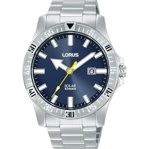 Lorus Reloj Solar para Hombre con Caja de Acero Inoxidable Lorus Reloj Solar para Hombre con Caja de Acero Inoxidable