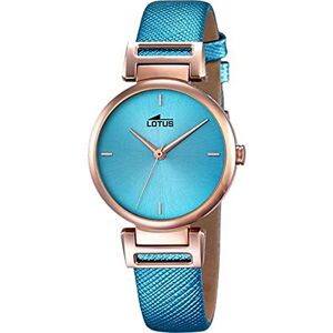 Lotus Reloj de Pulsera Mujer, Cuero, Color Azul Lotus Reloj de Pulsera Mujer, Cuero, Color Azul