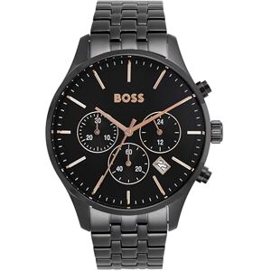 Boss Reloj Cronógrafo de Cuarzo para Hombre Colección Avery con Correa de Acero Inoxidable Negra Boss Reloj Cronógrafo de Cuarzo para Hombre Colección Avery con Correa de Acero Inoxidable Negra