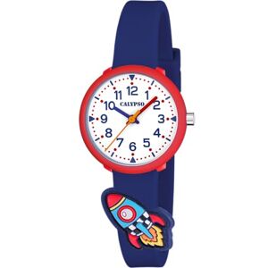 CALYPSO Reloj Niño K5845/2 My First Watch Caja de Caucho Multi Correa de Caucho Azul CALYPSO Reloj Niño K5845/2 My First Watch Caja de Caucho Multi Correa de Caucho Azul