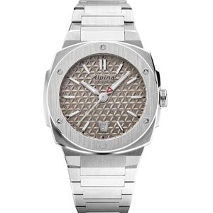 ALPINA Reloj Analógico para Unisex Adulto de Cuarzo Suizo con Correa en Acero Inoxidable ALPINA Reloj Analógico para Unisex Adulto de Cuarzo Suizo con Correa en Acero Inoxidable