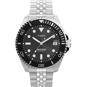 Timex TW2Y50900 Harborside Reloj automático de Pulsera de Acero Inoxidable de 40 mm para Hombre Timex TW2Y50900 Harborside Reloj automático de Pulsera de Acero Inoxidable de 40 mm para Hombre