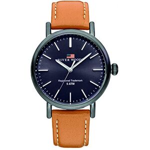 River Woods Reloj Analógico para Hombre de Cuarzo con Correa en Cuero River Woods Reloj Analógico para Hombre de Cuarzo con Correa en Cuero