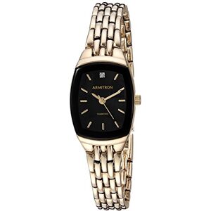 Armitron 75/5195 Reloj de Pulsera para Mujer con Esfera de Diamantes auténticos, Negro Armitron 75/5195 Reloj de Pulsera para Mujer con Esfera de Diamantes auténticos, Negro