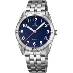 Festina Reloj Infantil  Junior Collection Caja de Acero Inoxidable 316l Plateado Correa de Acero Inoxidable 316l Plateado Festina Reloj Infantil  Junior Collection Caja de Acero Inoxidable 316l Plateado Correa de Acero Inoxidable 316l Plateado