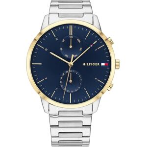Tommy Hilfiger Reloj Analógico de Cuarzo Multifunción para Hombre con Correa de Acero Inoxidable Plateada Tommy Hilfiger Reloj Analógico de Cuarzo Multifunción para Hombre con Correa de Acero Inoxidable Plateada