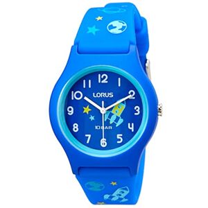 Lorus Reloj Infantil Cuarzo Plástico con Correa de Silicona, Azul Lorus Reloj Infantil Cuarzo Plástico con Correa de Silicona, Azul
