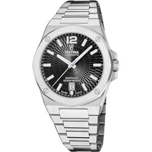 Festina Reloj automático Swiss Made para Hombre con Pulsera de Acero Festina Reloj automático Swiss Made para Hombre con Pulsera de Acero