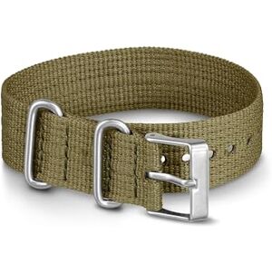 Timex Correa deslizante unisex de 20 mm, verde oliva Timex Correa deslizante unisex de 20 mm, verde oliva