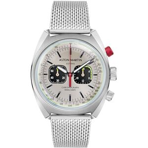 Aston Martin Reloj cronógrafo para Hombre AML Timeless MTTS2, Plata, Pulsera Aston Martin Reloj cronógrafo para Hombre AML Timeless MTTS2, Plata, Pulsera
