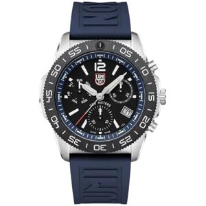 Luminox de Reloj analógico de Cuarzo para Hombre con Correa de Caucho, Negro, Moderno Luminox de Reloj analógico de Cuarzo para Hombre con Correa de Caucho, Negro, Moderno