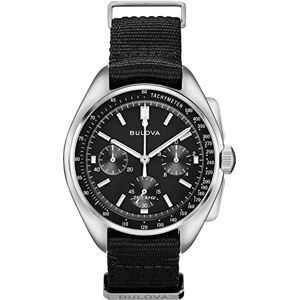 Bulova Reloj Cronógrafo para Hombres de Cuarzo con Correa en Nailon Bulova Reloj Cronógrafo para Hombres de Cuarzo con Correa en Nailon