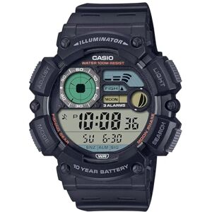 Casio Reloj Digital Unisex con Esfera Negra WS-1500H-1AVDF, Negro, Pulsera, Negro, Correa Casio Reloj Digital Unisex con Esfera Negra WS-1500H-1AVDF, Negro, Pulsera, Negro, Correa