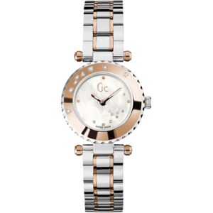 GUESS Reloj para Mujeres, Correa de Acero Inoxidable Multicolor GUESS Reloj para Mujeres, Correa de Acero Inoxidable Multicolor