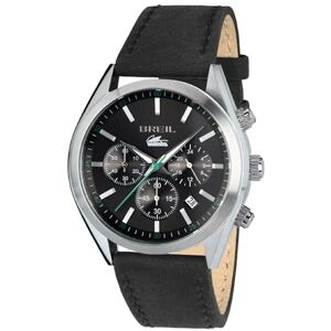 BREIL Reloj para Hombre Colección Manta City Reloj de Pulsera Sólo Tiempo con Esfera Analógica Gris Movimiento VD53 Time Module Reloj de Cuarzo Brazalete de Piel Negra BREIL Reloj para Hombre Colección Manta City Reloj de Pulsera Sólo Tiempo con Esfera Analógica Gris Movimiento VD53 Time Module Reloj de Cuarzo Brazalete de Piel Negra
