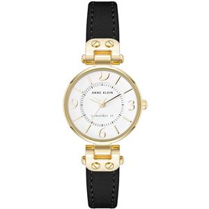 Anne Klein Reloj con Correa de Cuero sostenible para Mujer, AK/5144 Anne Klein Reloj con Correa de Cuero sostenible para Mujer, AK/5144
