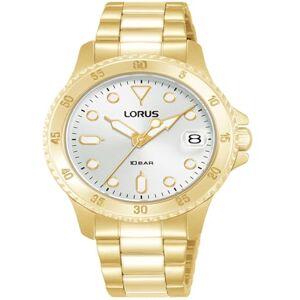 Lorus Reloj Deportivo para Mujer, Acero Inoxidable, Color Dorado Lorus Reloj Deportivo para Mujer, Acero Inoxidable, Color Dorado