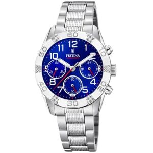 Festina Reloj para Infantil Junior Collection Caja de Acero Inoxidable 316l Plateado Correa de Acero Inoxidable 316l Plateado Festina Reloj para Infantil Junior Collection Caja de Acero Inoxidable 316l Plateado Correa de Acero Inoxidable 316l Plateado