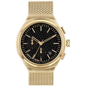 BREIL Reloj Men's SPIN Off Esfera MONOCROMÁTICA Negra Movimiento CRONÓGRAFO Cuarzo y Acero Color Oro BREIL Reloj Men's SPIN Off Esfera MONOCROMÁTICA Negra Movimiento CRONÓGRAFO Cuarzo y Acero Color Oro