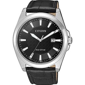 Citizen Eco-Drive Saphire para Hombre con Correa en Cuero Citizen Eco-Drive Saphire para Hombre con Correa en Cuero