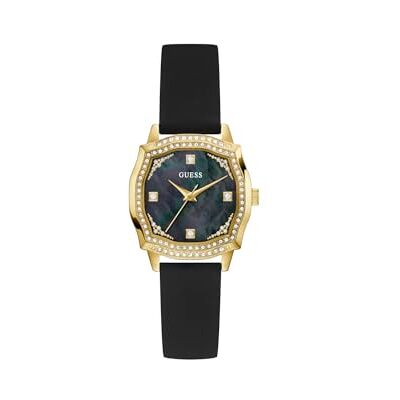 GUESS Reloj de Mujer Liv Negro 32 mm con Correa de Silicona y 3 Bares de protección contra el Agua – GUESS Reloj de Mujer Liv Negro 32 mm con Correa de Silicona y 3 Bares de protección contra el Agua –