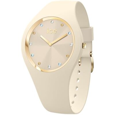 ICE-WATCH ICE cosmos Vanilla Reloj beige para Mujer con Correa de polyamide 022358 (Small +) Vainilla ICE-WATCH ICE cosmos Vanilla Reloj beige para Mujer con Correa de polyamide 022358 (Small +) Vainilla