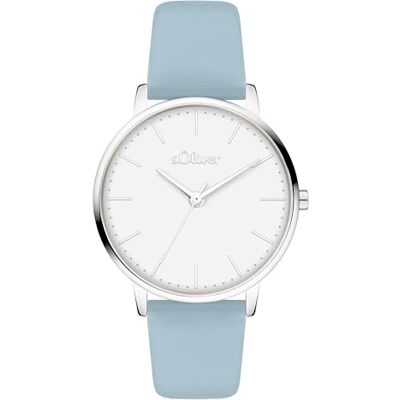 s.Oliver Reloj de Mujer – Redondo – Plata – 16 mm – Elegante Reloj de Mujer de Metal con Mecanismo de Cuarzo – Resistente al Agua 3 ATM – Resistente a los arañazos s.Oliver Reloj de Mujer – Redondo – Plata – 16 mm – Elegante Reloj de Mujer de Metal con Mecanismo de Cuarzo – Resistente al Agua 3 ATM – Resistente a los arañazos