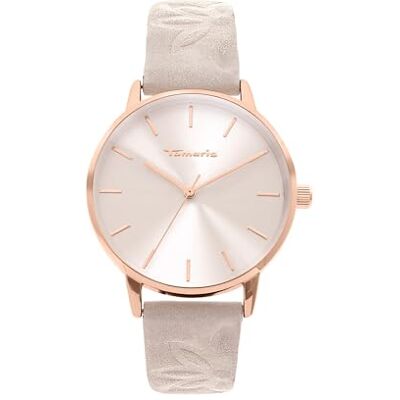 Tamaris Reloj Mujer con Correa de Cuero Reloj de Pulsera Redondo Simple para Mujer 36 mm Reloj en Plateado, Dorado, Oro Rosa, Negro, Azul, Verde, Morado, Rosa y más Tamaris Reloj Mujer con Correa de Cuero Reloj de Pulsera Redondo Simple para Mujer 36 mm Reloj en Plateado, Dorado, Oro Rosa, Negro, Azul, Verde, Morado, Rosa y más