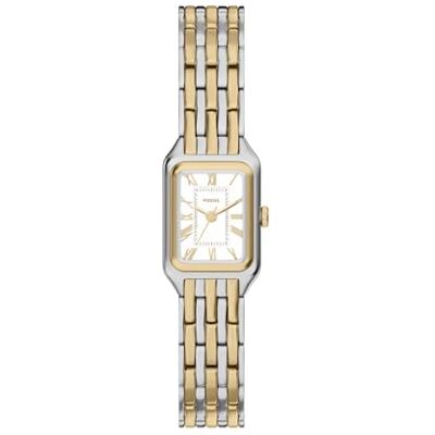 Fossil Raquel Reloj de Acero Inoxidable Plateado de 18 mm para Mujer Fossil Raquel Reloj de Acero Inoxidable Plateado de 18 mm para Mujer