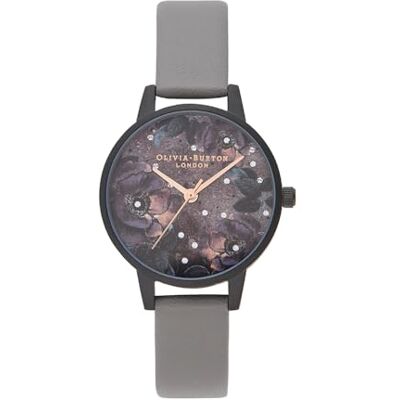 Olivia Burton Reloj Analógico de Cuarzo para Mujer Colección Celestial con Correa de Cuero Vegano Gris Olivia Burton Reloj Analógico de Cuarzo para Mujer Colección Celestial con Correa de Cuero Vegano Gris