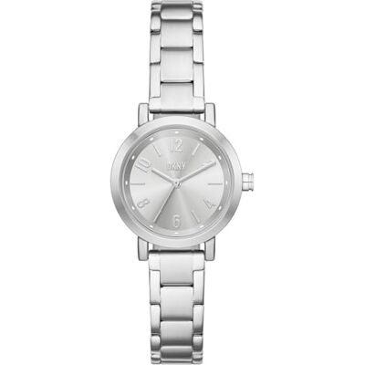 DKNY Reloj Analógico para Mujer de Cuarzo con Correa en Acero Inoxidable DKNY Reloj Analógico para Mujer de Cuarzo con Correa en Acero Inoxidable