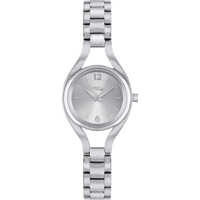 BREIL , Colección Tribe, Reloj para Mujer Fabricado en Acero Pulido, Movimiento de Cuarzo Only Time, con Esfera Monocolor, Cierre Desplegable con Botones, Caja de 29,5 mm, Plata BREIL , Colección Tribe, Reloj para Mujer Fabricado en Acero Pulido, Movimiento de Cuarzo Only Time, con Esfera Monocolor, Cierre Desplegable con Botones, Caja de 29,5 mm, Plata