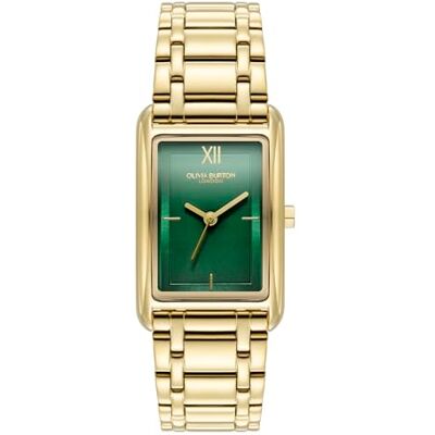 Olivia Burton Reloj Analógico de Cuarzo para Mujer Colección Grove con Correa de Acero Inoxidable de Color Dorado Olivia Burton Reloj Analógico de Cuarzo para Mujer Colección Grove con Correa de Acero Inoxidable de Color Dorado