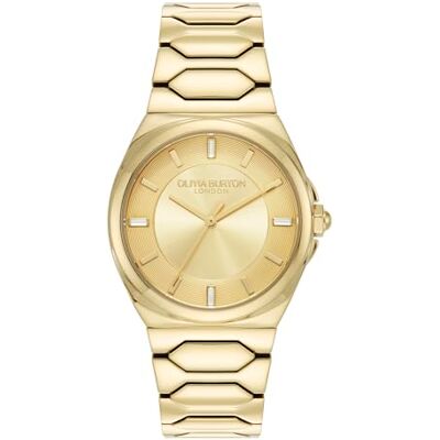 Olivia Burton Reloj Analógico de Cuarzo Multifunción para Mujer Colección Lustre Collection con Correa en Acero Inoxidable Olivia Burton Reloj Analógico de Cuarzo Multifunción para Mujer Colección Lustre Collection con Correa en Acero Inoxidable