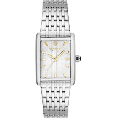GANT Reloj de Cuarzo Rhode Island Cuarzo 3 ATM, Plata, uno Que es, Pulsera GANT Reloj de Cuarzo Rhode Island Cuarzo 3 ATM, Plata, uno Que es, Pulsera