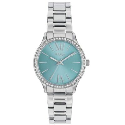 BREIL Reloj Mujer, Brazalete de Acero, Caja 32 cm Colección ABBY, Movimiento Cuarzo Cosa Análoga, Resistente al agua hasta 50 metros, Ideas de regalos para Mujer BREIL Reloj Mujer, Brazalete de Acero, Caja 32 cm Colección ABBY, Movimiento Cuarzo Cosa Análoga, Resistente al agua hasta 50 metros, Ideas de regalos para Mujer
