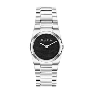 Calvin Reloj De Movimiento De Cuarzo De Dos Manecillas para Mujer Colección CK UNITE con Correa de Acero Inoxidable Plateada Calvin Reloj De Movimiento De Cuarzo De Dos Manecillas para Mujer Colección CK UNITE con Correa de Acero Inoxidable Plateada