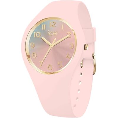 ICE-WATCH Ice Sunset Soft Pink Reloj Rosa para Mujer con Correa de Silicona (Small 34mm) ICE-WATCH Ice Sunset Soft Pink Reloj Rosa para Mujer con Correa de Silicona (Small 34mm)