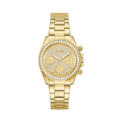 GUESS Reloj de Pulsera Victoria para Mujer, Dorado, Pulsera GUESS Reloj de Pulsera Victoria para Mujer, Dorado, Pulsera