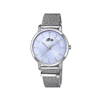 Lotus Reloj Mujer Analógico de Acero Inoxidable 316l Plateado Lotus Reloj Mujer Analógico de Acero Inoxidable 316l Plateado