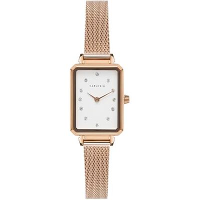 Carlheim Reloj Analógico para Mujeres de Cuarzo japonés con Correa en Acero Inoxidable Carlheim Reloj Analógico para Mujeres de Cuarzo japonés con Correa en Acero Inoxidable