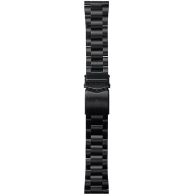 NIXON Pulsera para hombre de acero inoxidable con doble cierre desplegable NIXON Pulsera para hombre de acero inoxidable con doble cierre desplegable