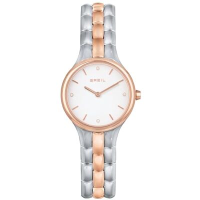 BREIL Reloj Mujer, Brazalete de Acero, Caja 29 cm Colección IVY, Movimiento Cuarzo Cosa Análoga, Resistente al agua hasta 50 metros, Ideas de regalos para Mujer BREIL Reloj Mujer, Brazalete de Acero, Caja 29 cm Colección IVY, Movimiento Cuarzo Cosa Análoga, Resistente al agua hasta 50 metros, Ideas de regalos para Mujer