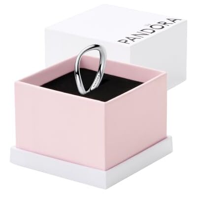 PANDORA Organisch Geformter Bandring Anillo para mujeres PANDORA Organisch Geformter Bandring Anillo para mujeres