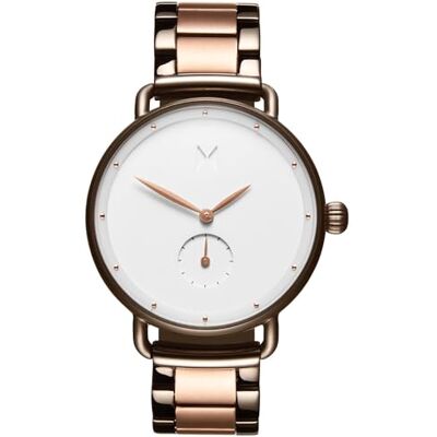 MVMT Reloj Analógico de Cuarzo para Mujer con Correa en Acero Inoxidable Color Oro Rosado MVMT Reloj Analógico de Cuarzo para Mujer con Correa en Acero Inoxidable Color Oro Rosado