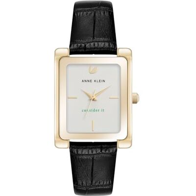 Anne Klein Reloj sostenible con Correa de Piel de cocodrilo para Mujer, AK/5146 Anne Klein Reloj sostenible con Correa de Piel de cocodrilo para Mujer, AK/5146