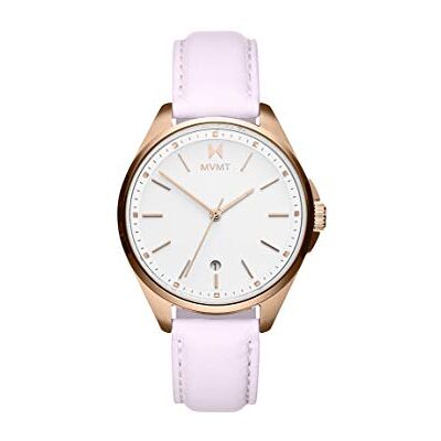 MVMT Reloj Analógico de Cuarzo para Mujer Colleción Coronada con Correa de cerámica, Piel o Acero Inoxidable MVMT Reloj Analógico de Cuarzo para Mujer Colleción Coronada con Correa de cerámica, Piel o Acero Inoxidable