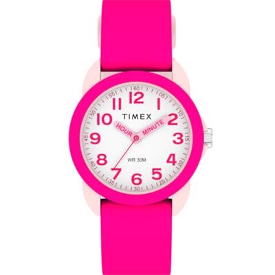 Timex Reloj Analógico para Unisex niños de Cuarzo con Correa en Silicona Timex Reloj Analógico para Unisex niños de Cuarzo con Correa en Silicona