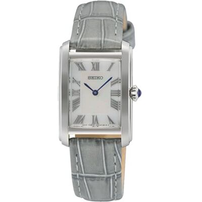 Seiko Reloj analógico para Mujer con Correa de Piel Seiko Reloj analógico para Mujer con Correa de Piel